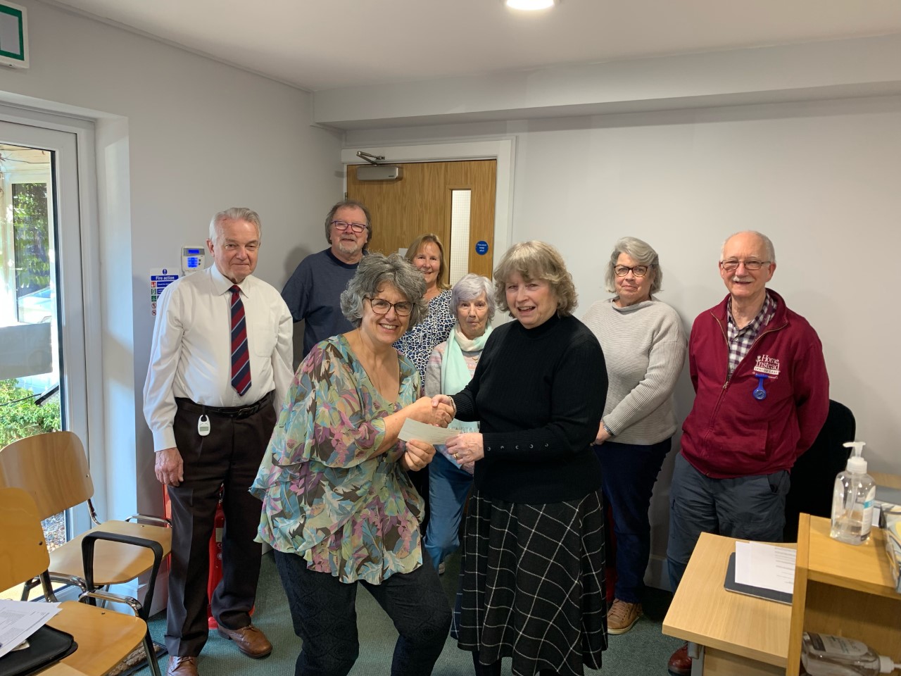 Local councillor cheque